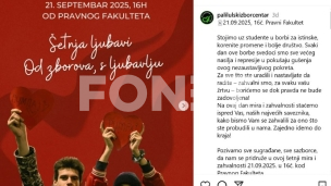 Šetnje do fakulteta i zatvora